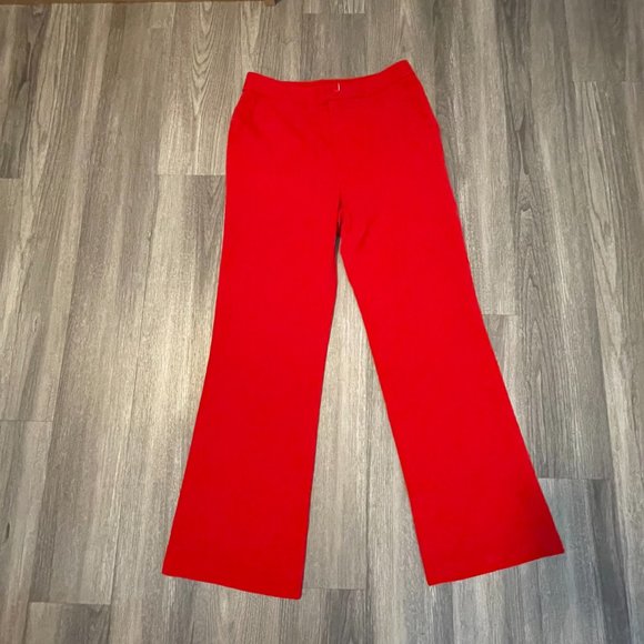 SOLD!  SUSIELADY Womens Red Business Suit Two Piece Set - Picture 3 of 15